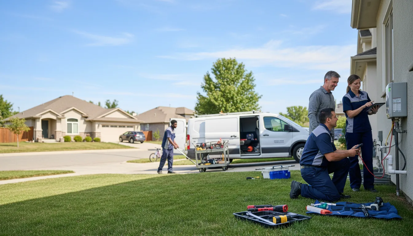 Tankless water heater service in State Line, IN